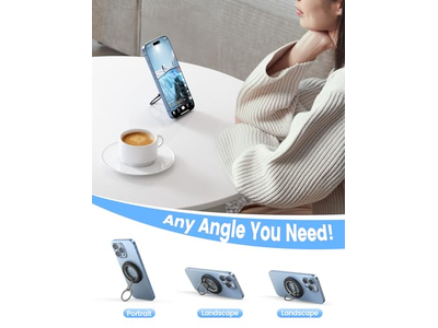 Poignée pour téléphone — Magnetic Phone Ring Grip Stand for MagSafe