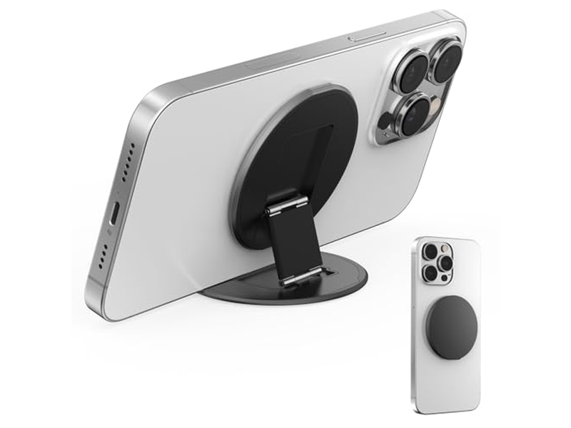 Poignée pour téléphone — Magnetic Phone Ring Holder and Kickstand Compatible with MagSafe