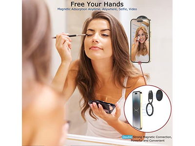 Poignée pour téléphone — Magnetic Phone Ring Holder and Stand for Gym Compatible with Car Moun