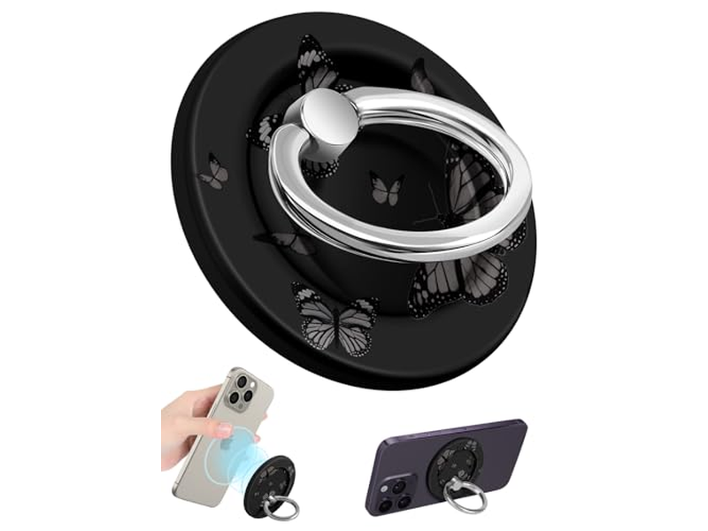Poignée pour téléphone — Magnetic Phone Ring Holder Compatible with MagSafe