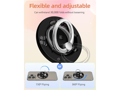 Poignée pour téléphone — Magnetic Phone Ring Holder Compatible with MagSafe