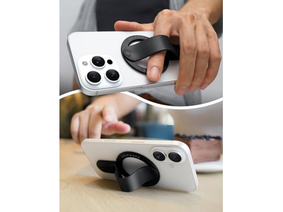 Poignée pour téléphone — Magnetic Phone Ring Holder Detachable for iPhone 16