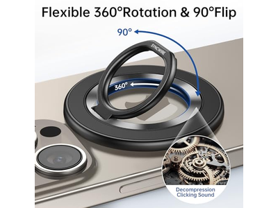 Support pour téléphone — Magnetic Phone Ring Holder for MagSafe