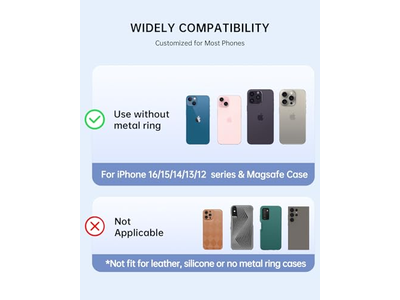 Poignée pour téléphone — Magnetic Phone Ring Holder Grip Stand with Floral Design