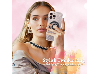 Poignée pour téléphone — Magnetic Phone Ring Holder Stand with MagSafe Accessory for iPhone