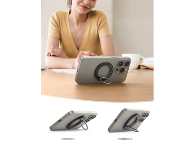 Anneaux magnétiques — Magnetic Phone Ring Holder with 360degree Rotation for MagSafe Devices
