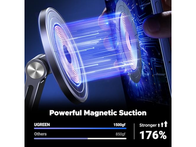 Support pour téléphone — Magnetic Phone Stand Compatible with MagSafe iPhone Holder