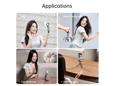 Support pour téléphone — Magnetic Phone Tripod Stand for iPhone
