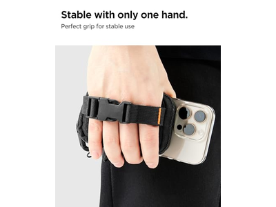 Portefeuille — Magnetic Pouch Organizer for SSD and Card Storage with Clip - Black