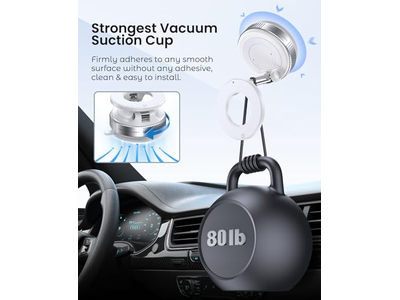 Support pour téléphone — Magnetic Suction Cup Phone Mount for Magsafe