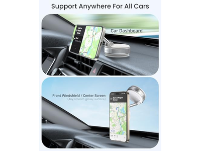 Support pour téléphone — Magnetic Suction Cup Phone Mount for Magsafe