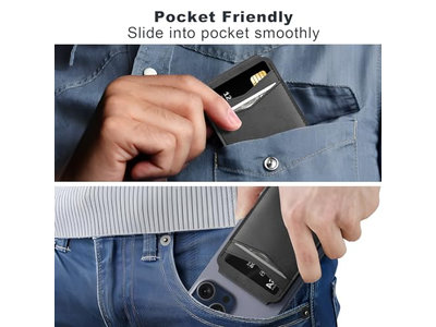 Portefeuille — Magnetic Wallet and Card Holder Compatible with Magsafe for iPhone - B