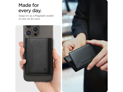 Portefeuille — Magnetic Wallet Card Holder Cash Trifold Wallet Stand for MagSafe