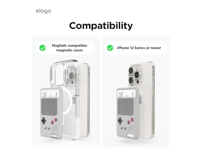 Portefeuille — Magnetic Wallet Card Holder for Two Cards Compatible with MagSafe