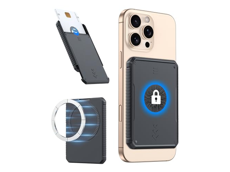 Portefeuille — Magnetic Wallet Card Holder Holds 6-7 Cards RFID Blocking Ultra-Sli