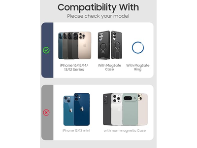 Portefeuille — Magnetic Wallet Card Holder Holds 6-7 Cards RFID Blocking Ultra-Sli