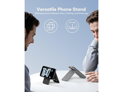 Portefeuille — Magnetic Wallet for iPhone with Adjustable Stand and Card Holder