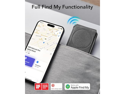 Portefeuille — Magnetic Wallet for iPhone with Find My Functionality and Adjustable S