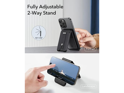 Portefeuille — Magnetic Wallet for iPhone with Find My Functionality and Adjustable S