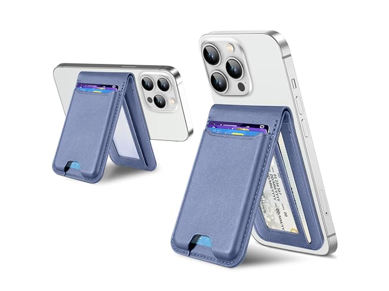 Portefeuille — Magnetic Wallet Stand with Adjustable Stand ID Window RFID Blocking