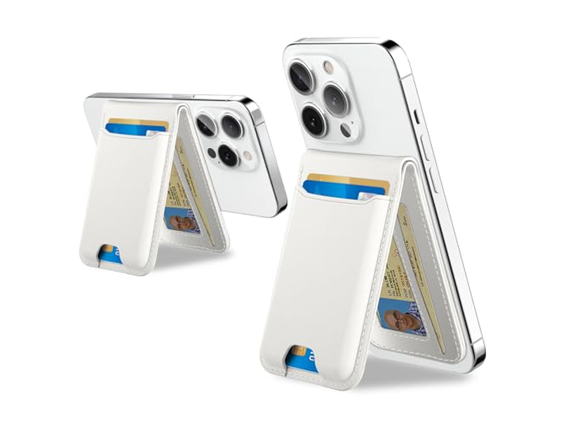 Portefeuille — Magnetic Wallet with Adjustable Phone Stand RFID Blocking Fits 6 Car