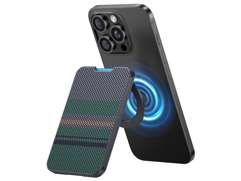 Portefeuille — Magnetic Wallet with Stand Minimalist Card Holder for iPhone RFID Bl