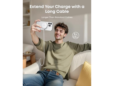 Chargeur — Magnetic Wireless Charger, Qi2 Certified 15W