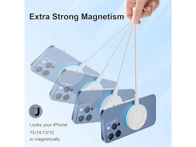 Chargeur — Magnetic Wireless Charger Fast Charging Pad