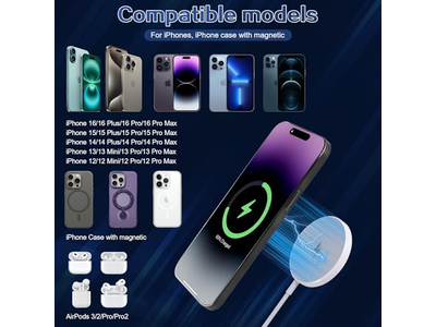 Chargeur — Magnetic Wireless Charger for iPhone Wireless Charging