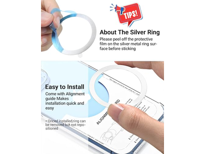 Chargeur — Magnetic Wireless Charging MagSafe Sticker