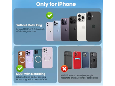 Chargeur — Magnetic Wireless Cup Phone Holder