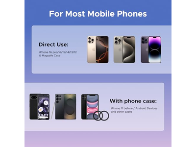 Support pour téléphone — Magsafe Air Vent Car Mount Magnetic Phone Holder