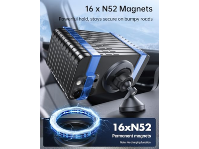 Support pour téléphone — MagSafe Car Mount 360 Rotation Magnetic Phone Holder