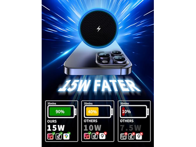 Chargeur — MagSafe Car Mount Charger 3 in 1 Wireless Car Charger