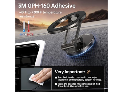 Support pour téléphone — MagSafe Car Mount for Car Dash Tesla Screen