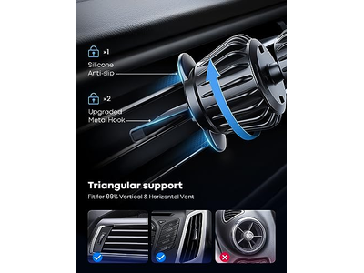 Support pour téléphone — MagSafe Car Mount Magnetic Car Phone Mount