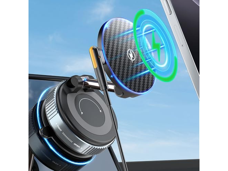 Chargeur — MagSafe Car Mount with Wireless Charger
