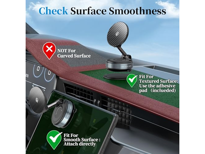 Chargeur — MagSafe Car Mount with Wireless Charger