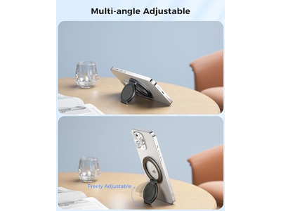 Poignée pour téléphone — MagSafe Dual-Side Magnetics Removable Gym Phone Grip