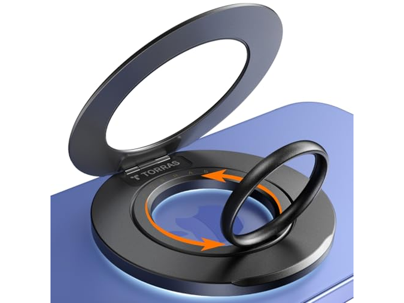 Poignée pour téléphone — MagSafe Phone Grip Ring Holder with Kickstand Compatible with iPhone