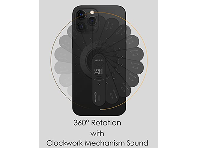 Poignée pour téléphone — MagSafe Stand Grip - Removable 360degree Adjustable Phone Kickstand - Black