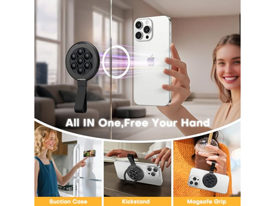 Poignée pour téléphone — Magsafe Suction Phone Grip Universal Magnetic Suction Grip