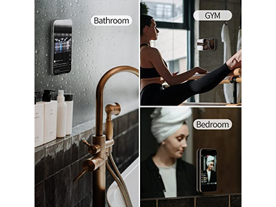 Support pour téléphone — Magsafe Wall Mount Magnetic Shower Phone Holder Waterproof