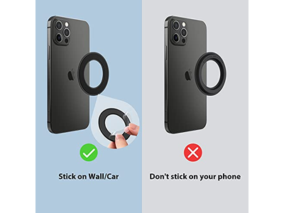 Support pour téléphone — Magsafe Wall Mount Magnetic Shower Phone Holder Waterproof