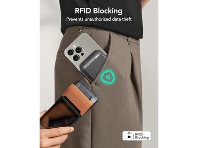 Portefeuille — MagSafe Wallet 5 Card Holder RFID Blocking Slim Adjustable Stand