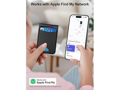 Portefeuille — MagSafe Wallet with Find My Magnetic Card Holder Adjustable Stand 6