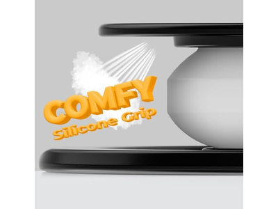 Poignée pour téléphone — Phone Grip for MagSafe Magnetic Stand One Finger Pop and Snap Black