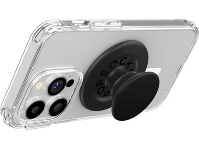 Poignée pour téléphone — Phone Grip for MagSafe with Kickstand and Magnetic Stand - Black