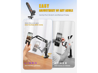 Support pour téléphone — Phone Holder for Bed Magsafe Phone Stand