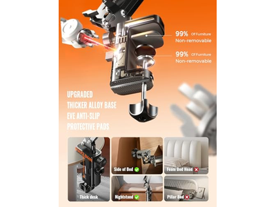 Support pour téléphone — Phone Holder for Bed Magsafe Phone Stand